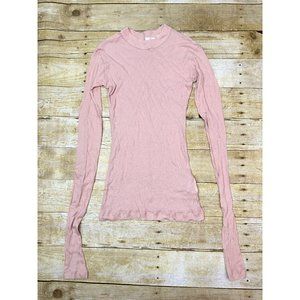 Pink Long Sleeve Women's Top